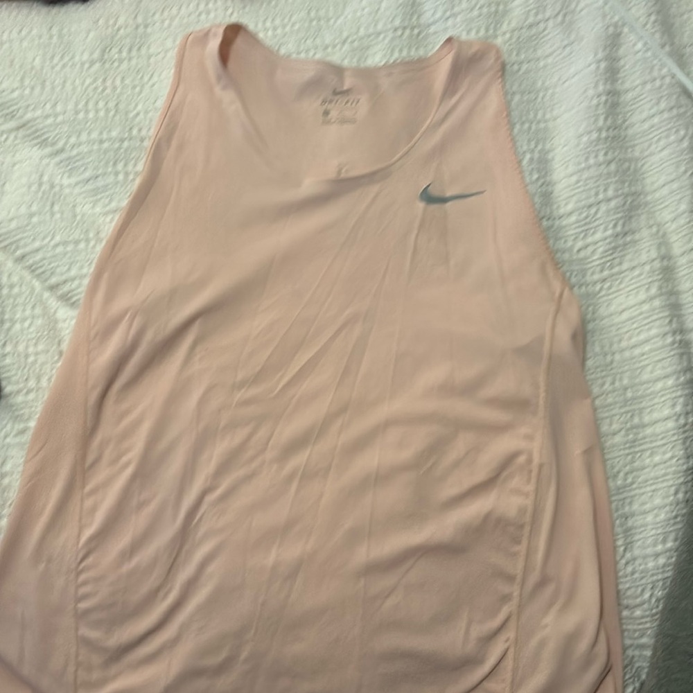 Pink Nike running top M